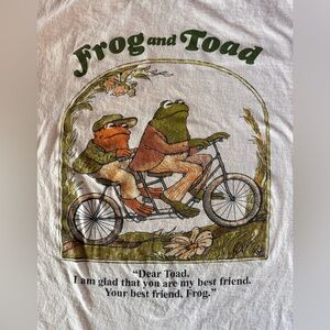 Frog and Toad Graphic T-Shirt 2XL | Book Lover Tee | Cottagecore Frog Shirt